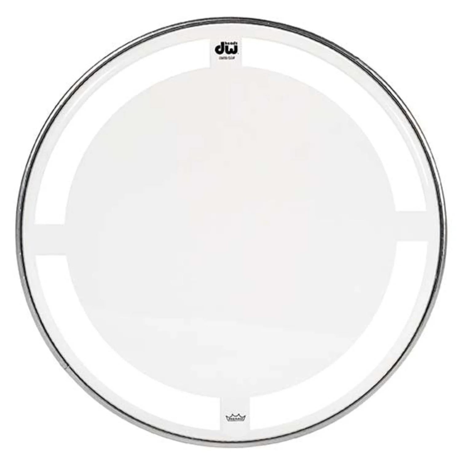 DW 12" Coated Clear Tom Drum Head