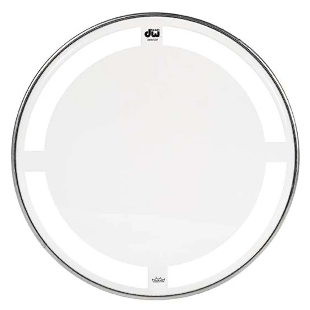 DW 16" Coated Clear Tom Drum Head