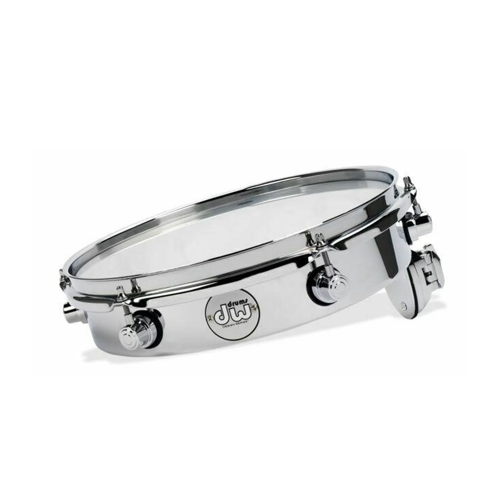 DW Design Piccolo Tom 12" x 2.5" Chrome Over Steel