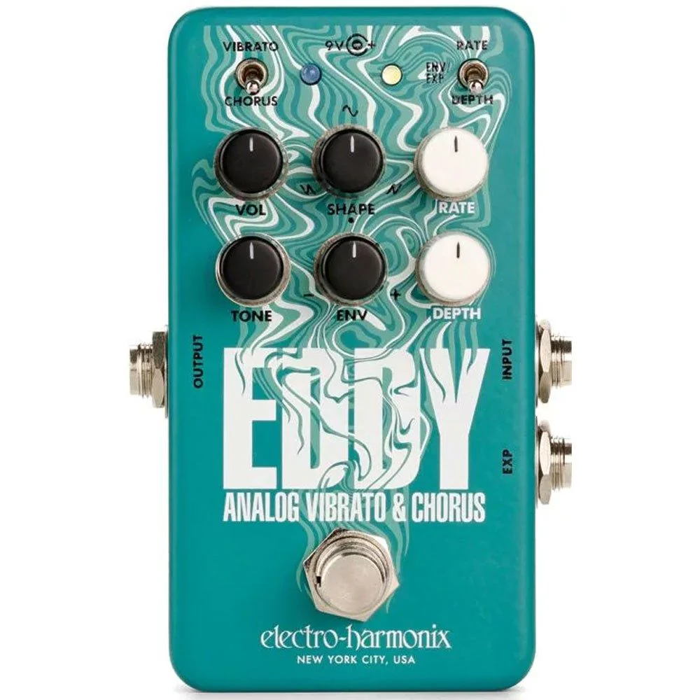 Electro Harmonix Eddy Vibrato / Chorus Pedal