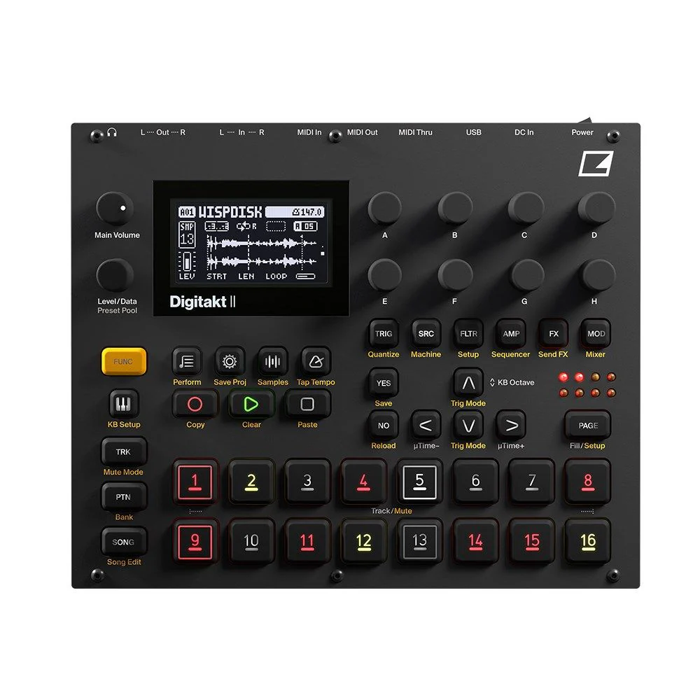 Elektron Digitakt MKII Sampling Drum Machine