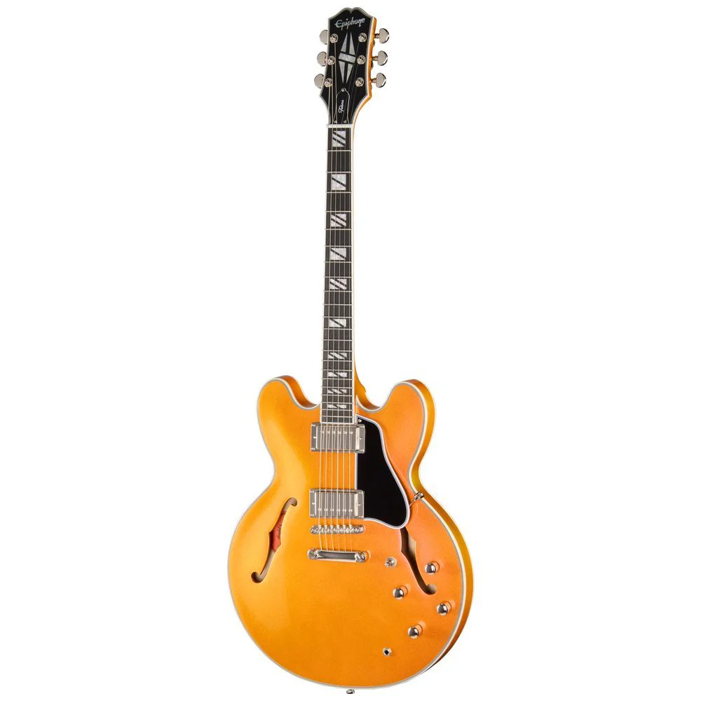 Epiphone Futura ES-355 Semi-Hollow Electric Guitar (Firestorm Shift) inc Gig Bag