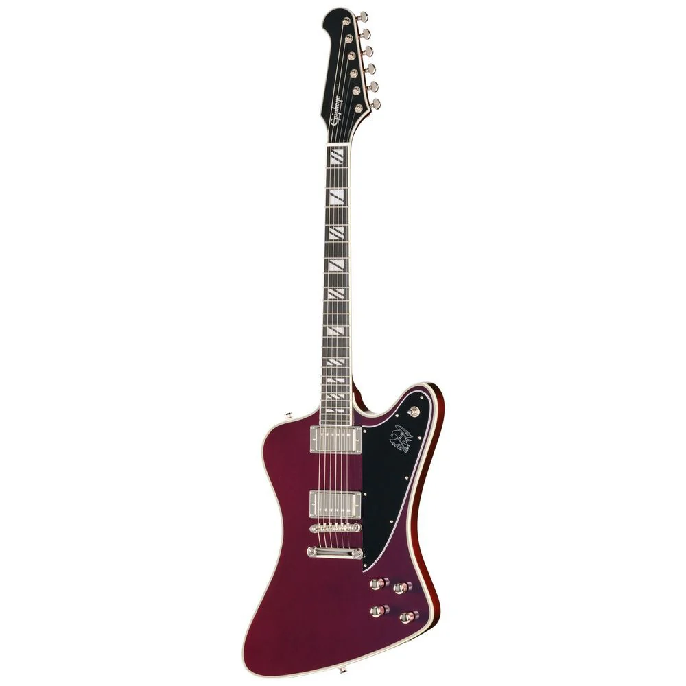 Epiphone Futura Firebird Custom Electric Guitar (Midnight Ember Shift) inc Gig