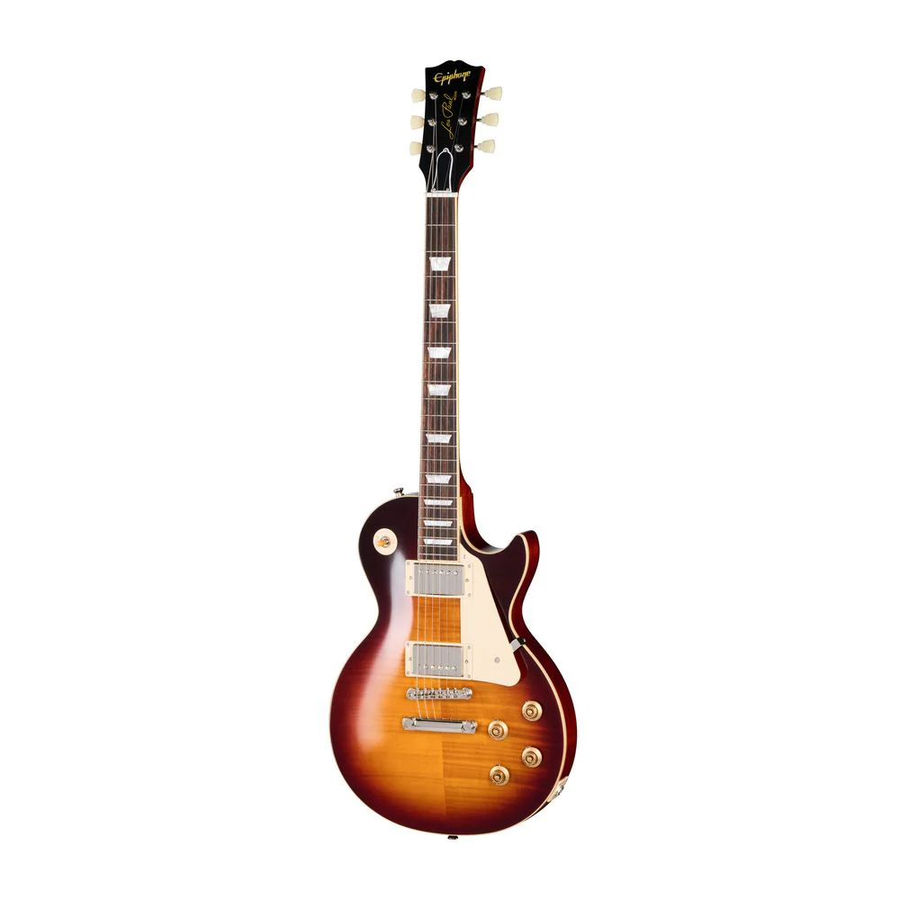 Epiphone 'Inspired By Gibson' 1959 Les Paul Standard (Washed Bourbon Burst) Inc Hard Case