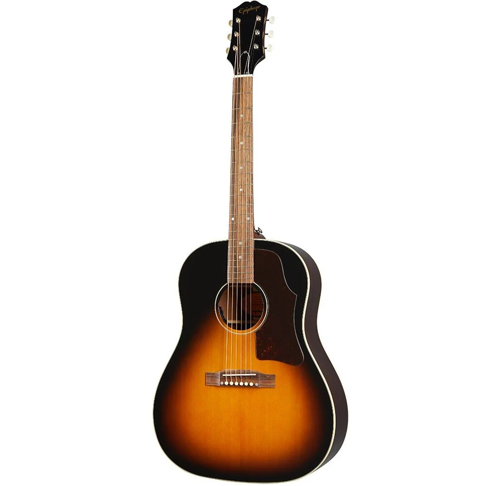 Epiphone J-45 Acoustic Guitar w/ Pickup (Aged Vintage Sunburst Gloss)