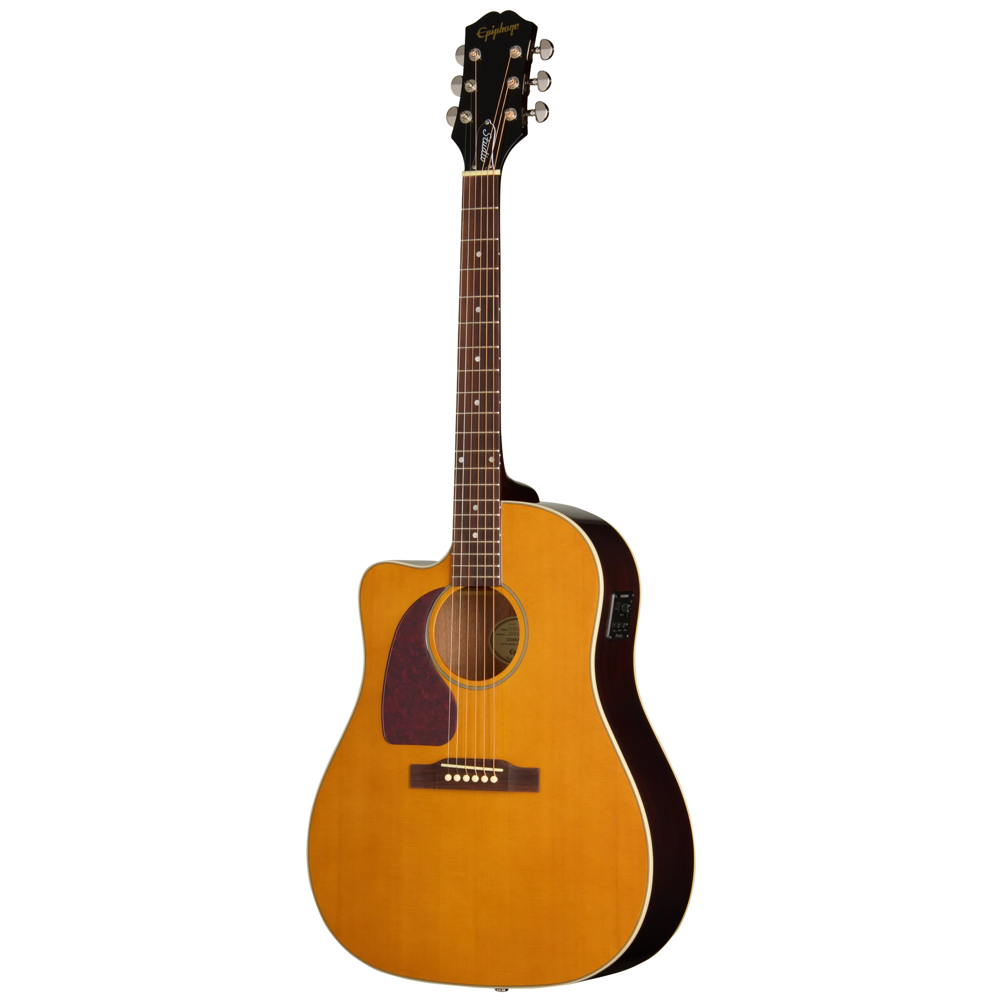 Epiphone Left-Handed J-45 Studio Acoustic Guitar (Natural)