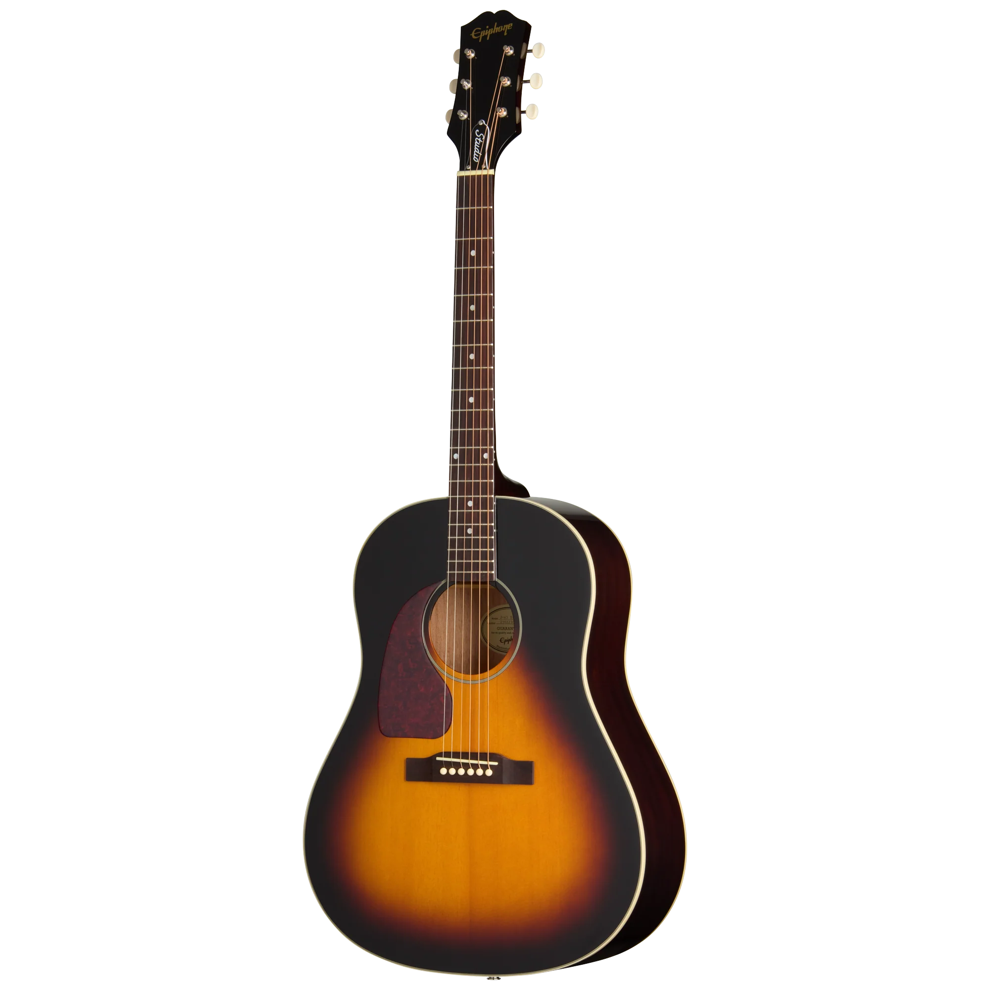 Epiphone Left-Handed J-45 Studio Acoustic Guitar (Vintage Sunburst)
