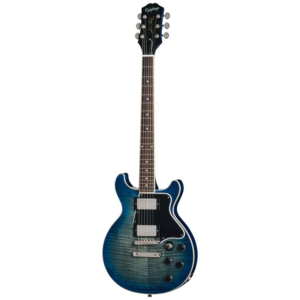 Epiphone Les Paul Special Double Cut Figured Electric (Ocean Water) inc Gig Bag