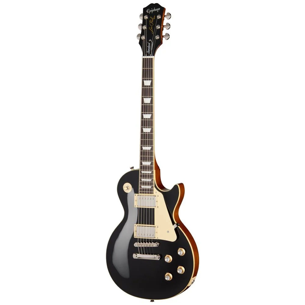 Epiphone Les Paul Standard 60's Electric Guitar (Ebony) inc Gig Bag