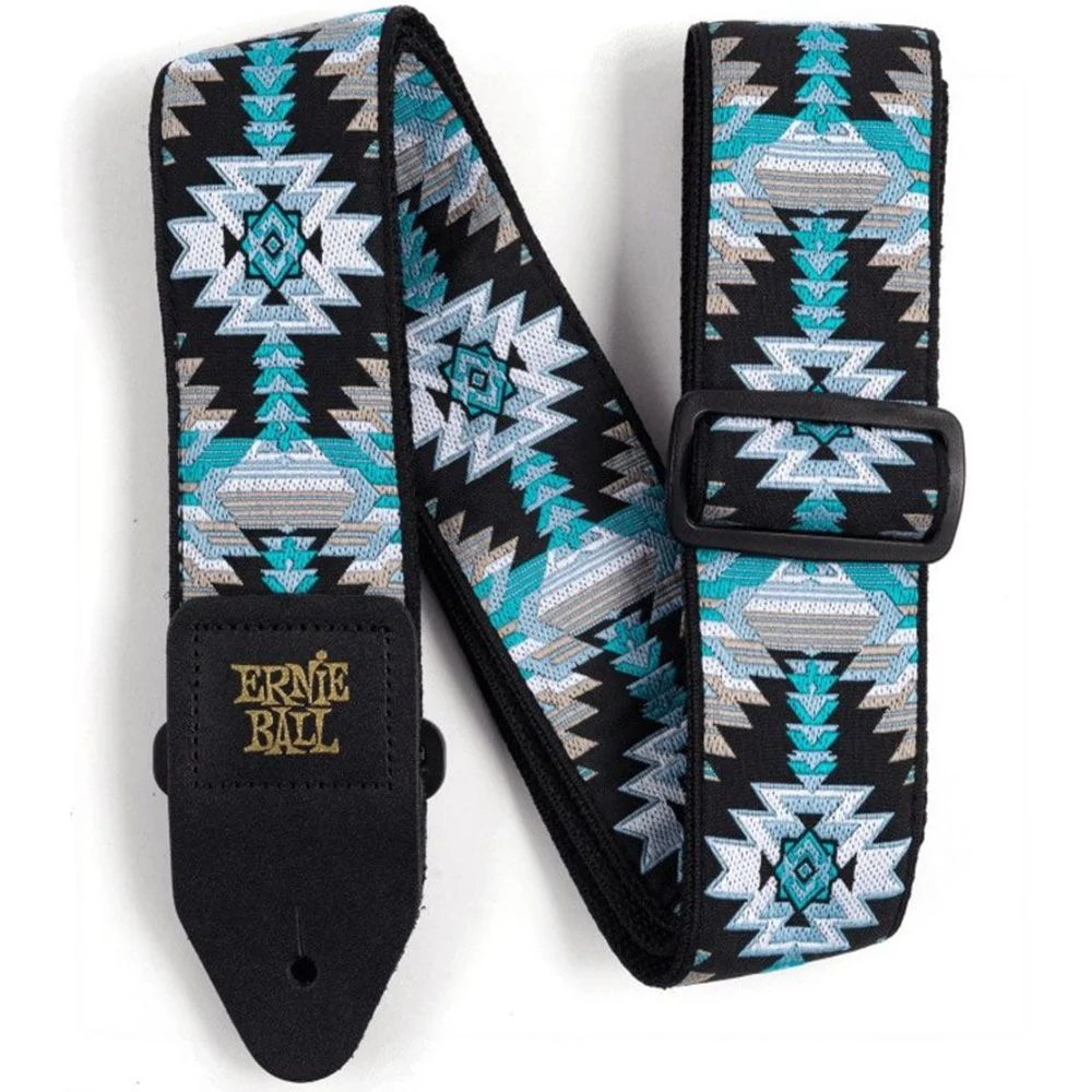 Ernie Ball Albuquerque Blue Jacquard Strap