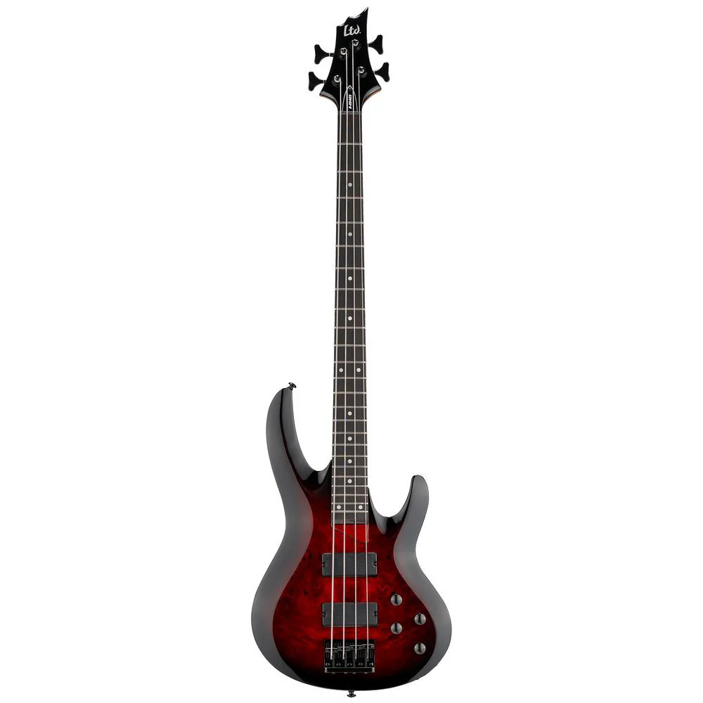 ESP LTD B 204 DX Electric Guitar (Red Burst)