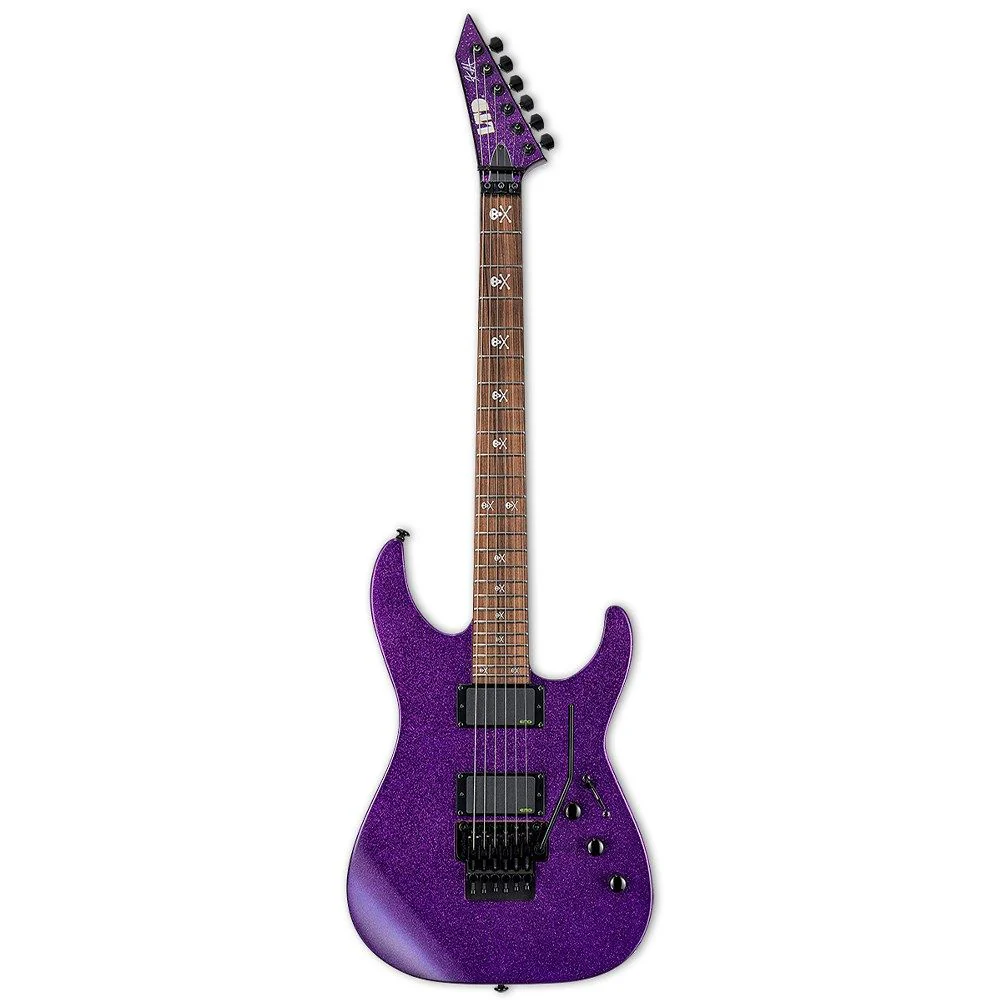 ESP LTD Signature Series KH-602 Kirk Hammet Electric Guitar (Purple Sparkle)
