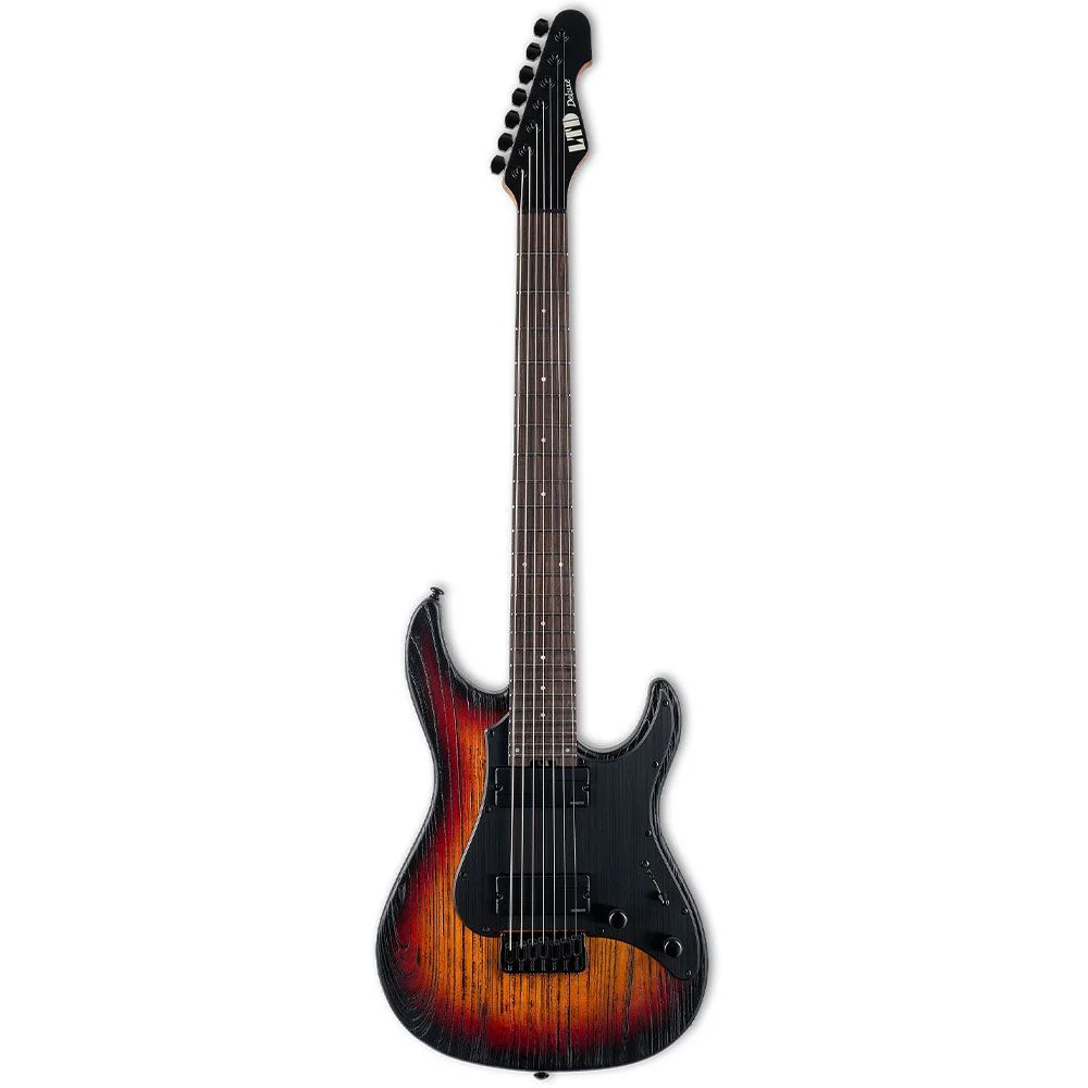 ESP LTD SN-1007 Snapper 7-String Electric Guitar (Fire Blast)