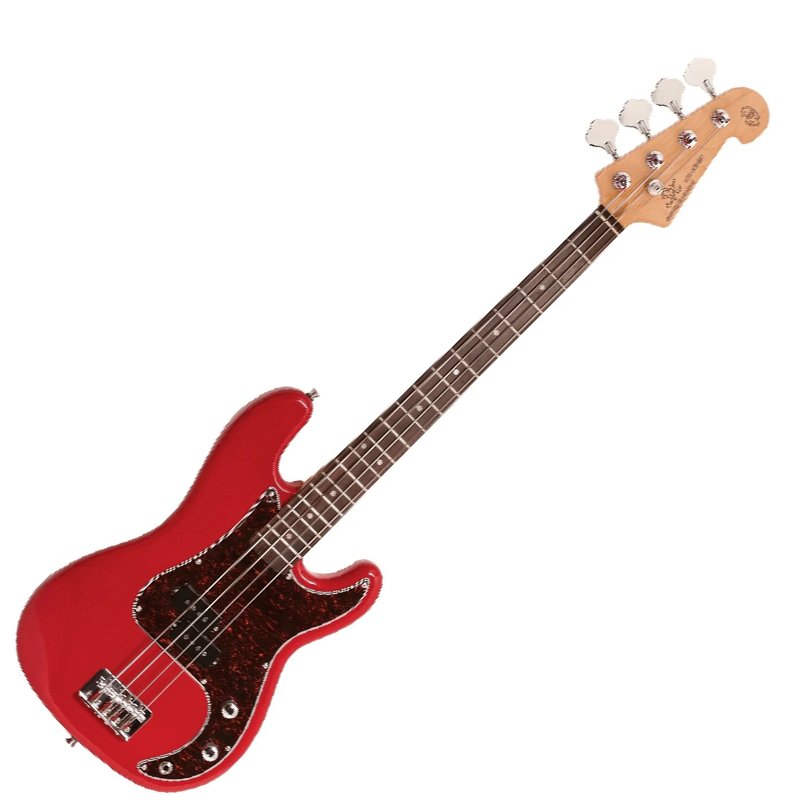 ESSEX SX VEP34FR Electric Bass Guitar 34 Size Fiesta Red