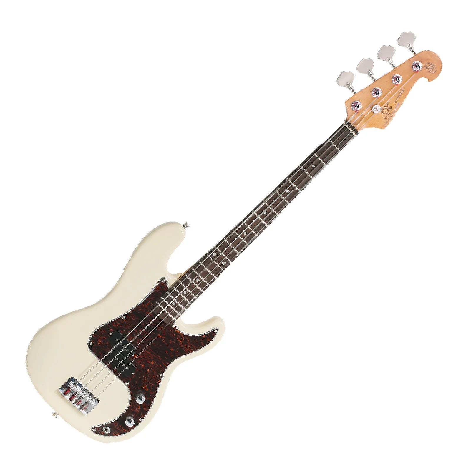 ESSEX SX VEP34VWH Electric Bass Guitar 34 Size Vintage White