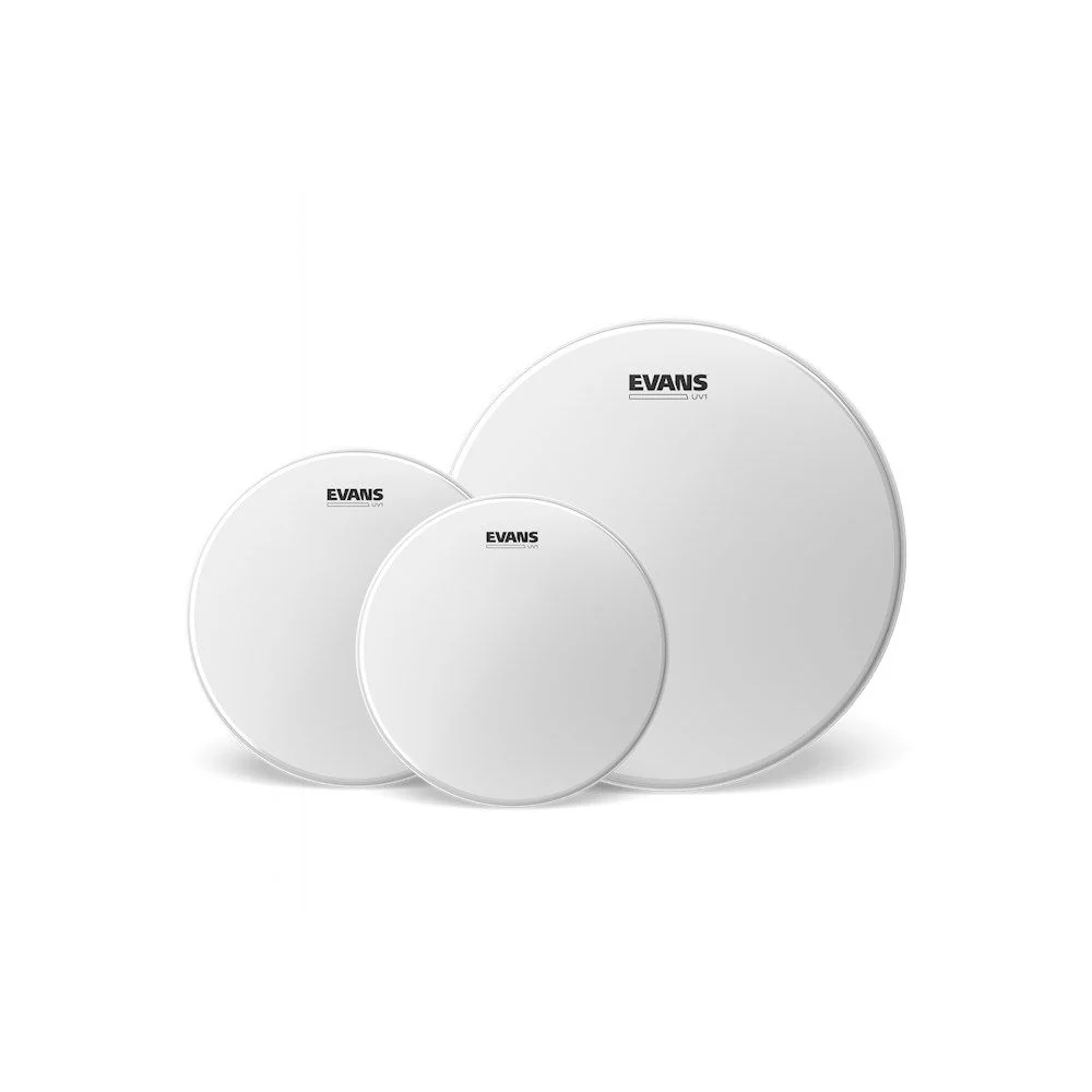 Evans UV1 Coated Fusion Tom Pack (10", 12", 14")