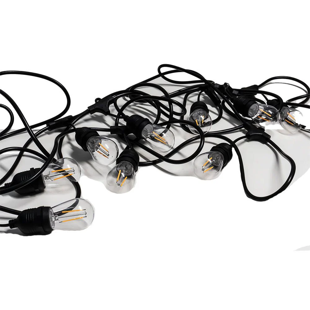 Event Lighting FES10 Festoon String Lights 10 Bulbs w/ 1m Spacing (10m)