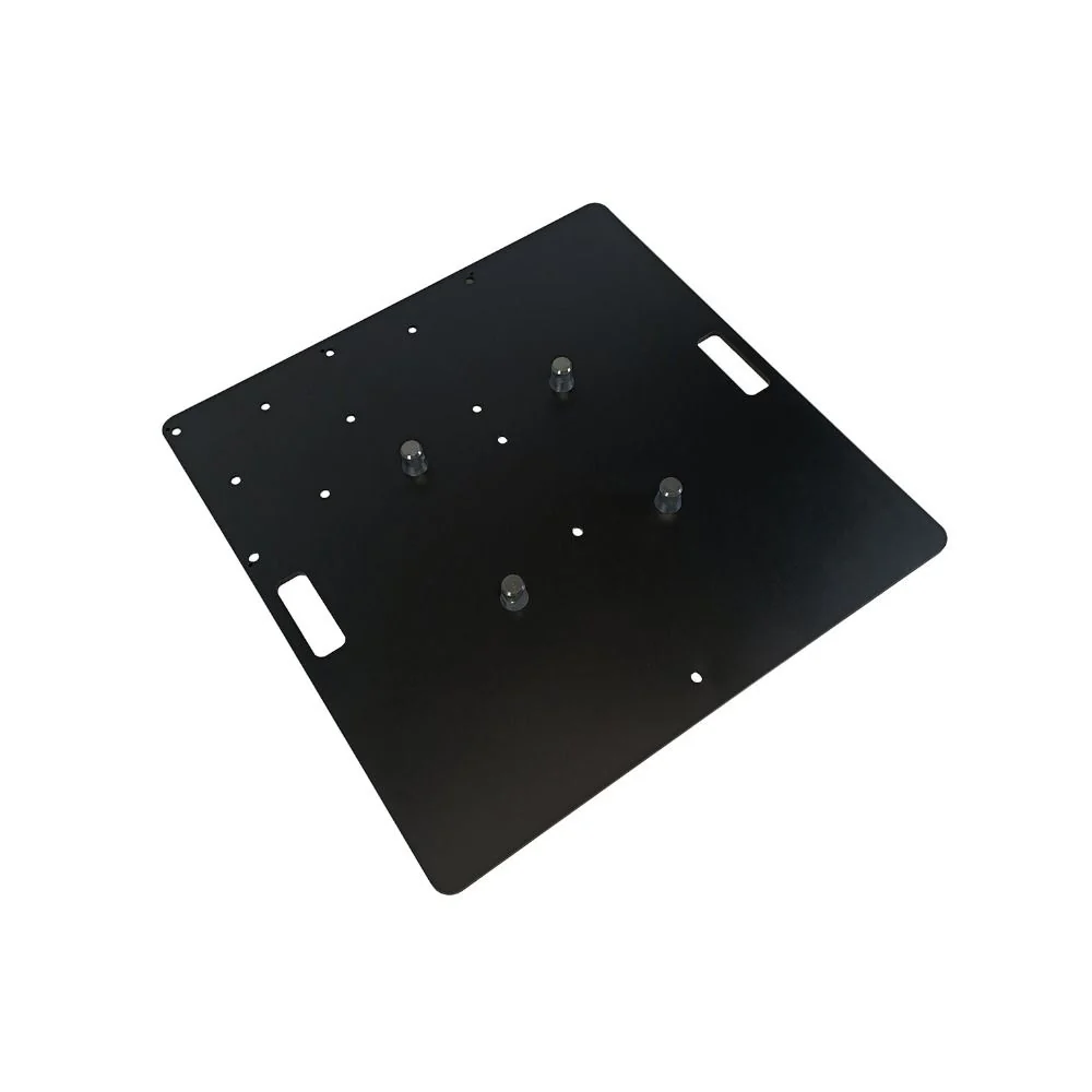 Event Lighting TB750ABK 290mm Box Truss Aluminium Base Plate (750mm x 750mm) Black