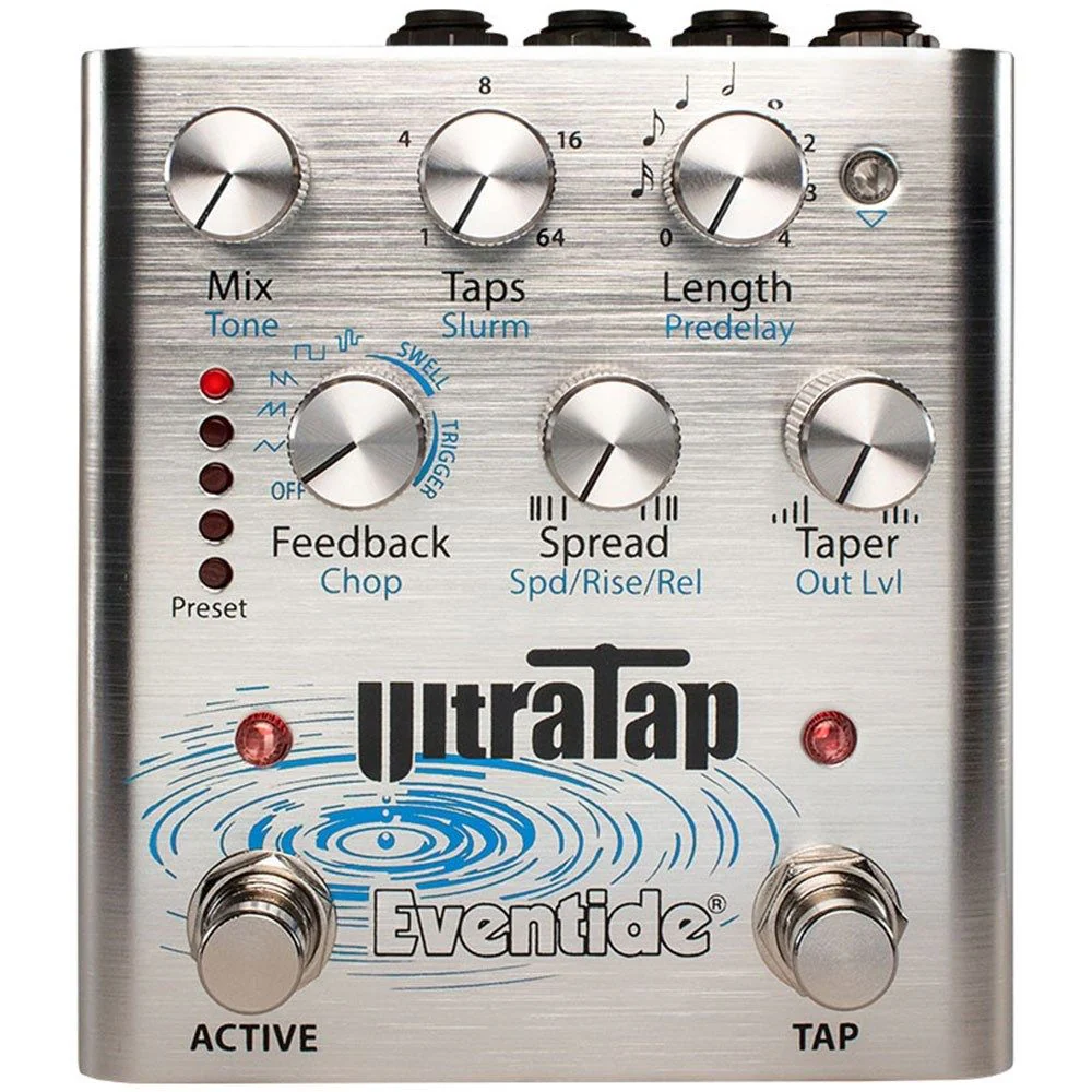 Eventide Ultratap Tap Delay Stompbox Pedal