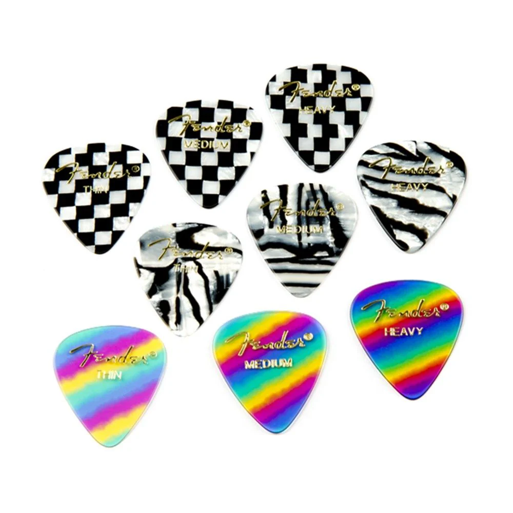 Fender 351 Shape Zebra Medium (12)