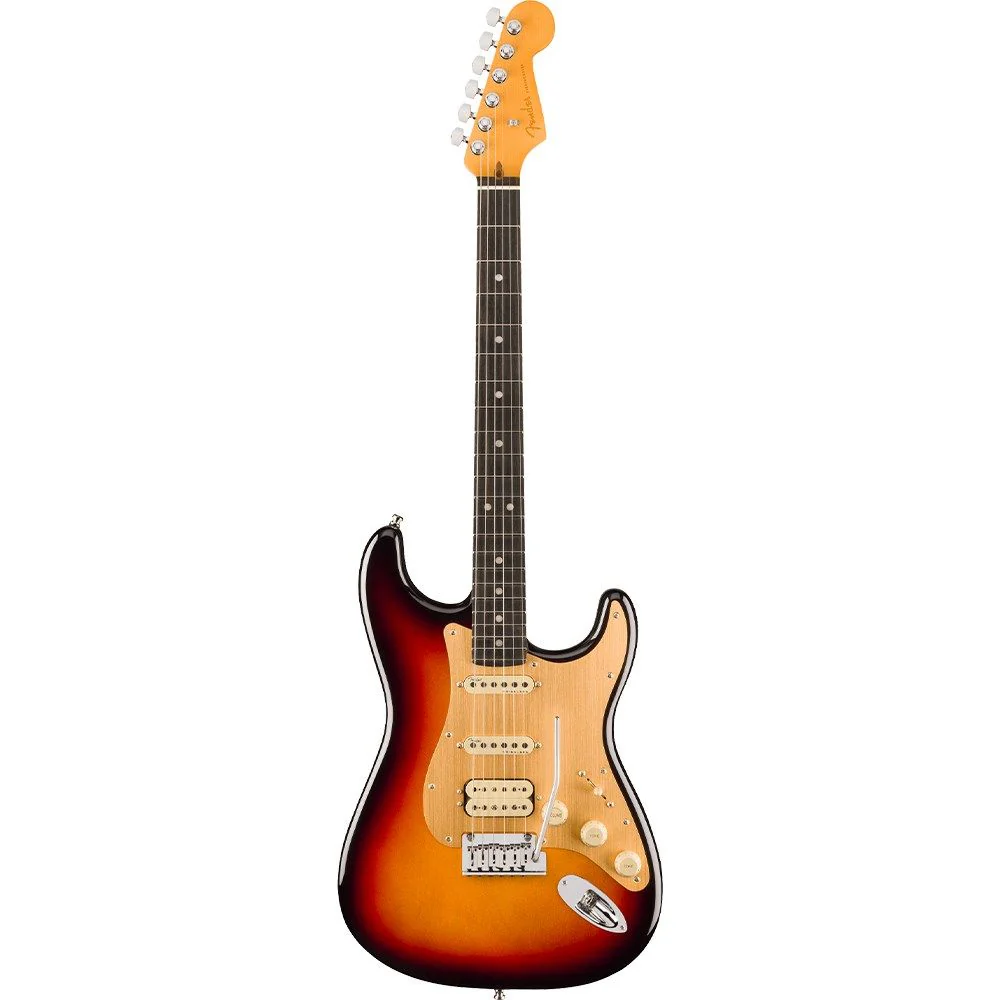 Fender American Ultra II Stratocaster HSS Ebony Fingerboard (Ultraburst)
