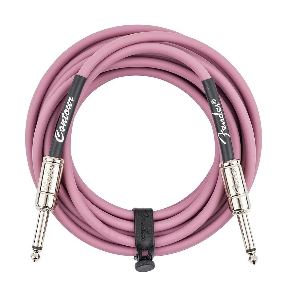 Fender Contour 18.6' Cable (Burgundy Mist)