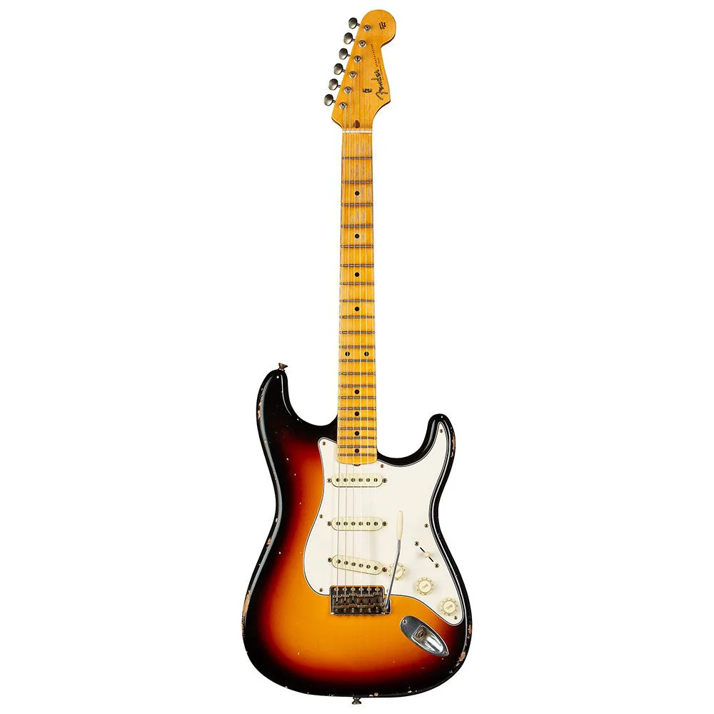 Fender Custom Shop Masterbuilt '58 Stratocaster Relic Maple Neck (3-Color Sunburst)
