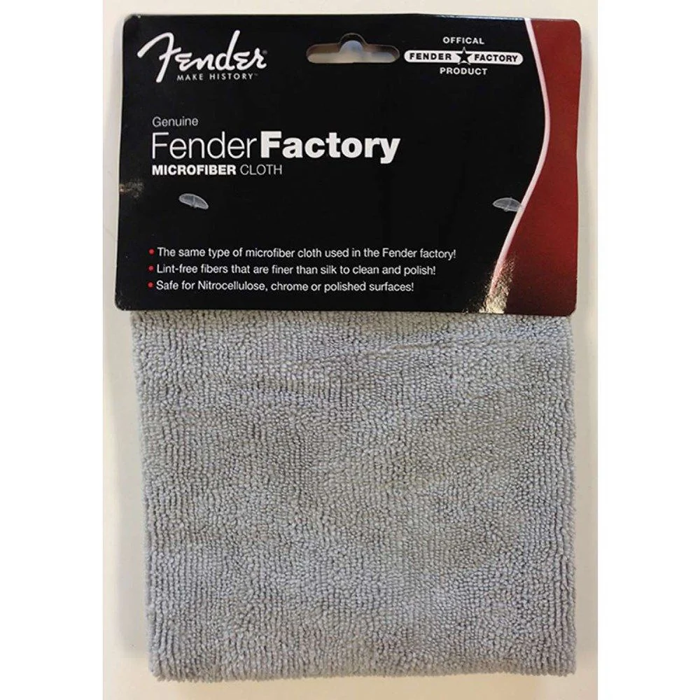 Fender Factory Microfibre Cloth (Gray)