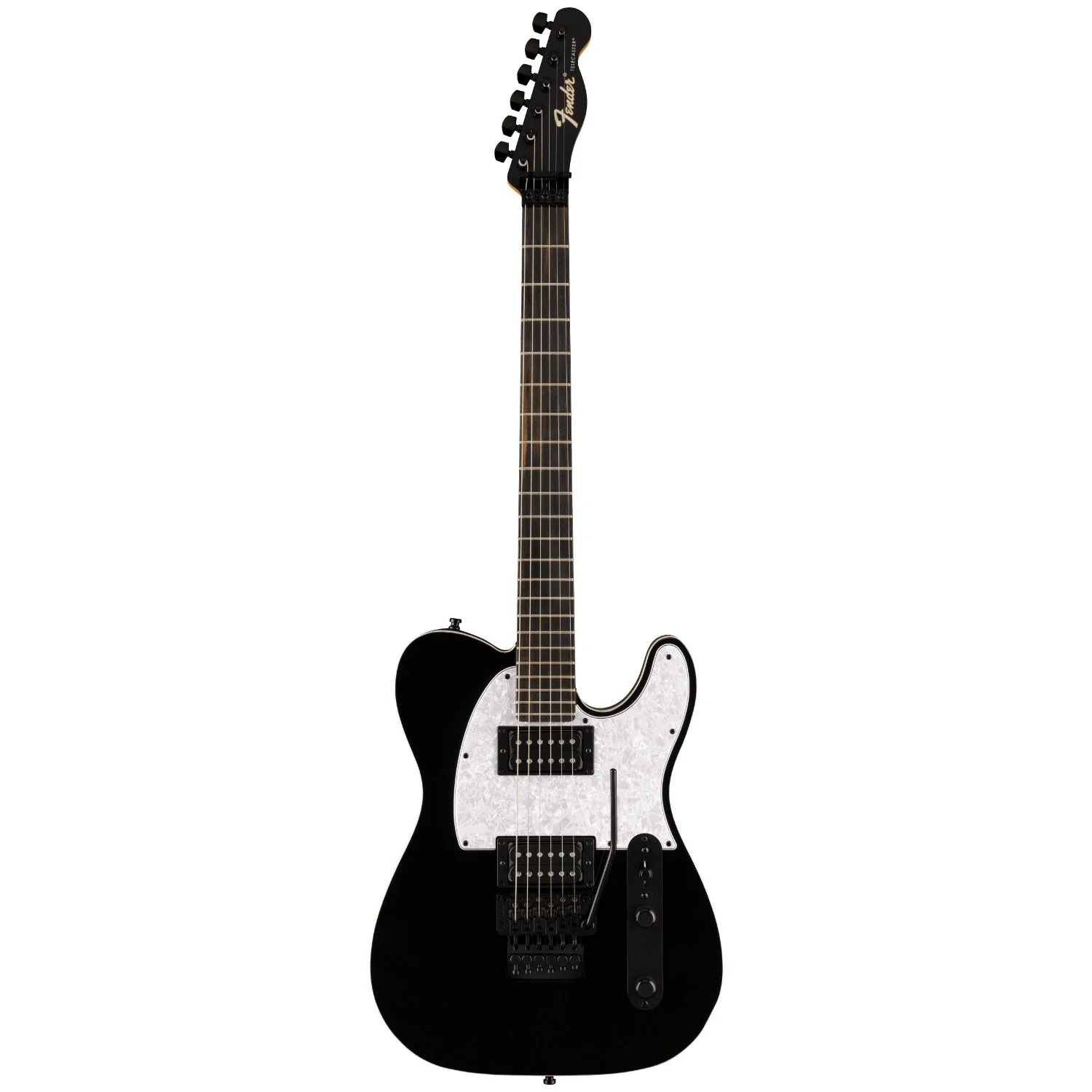 Fender Ltd Ed Player Fusion Telecaster HH Floyd Rose Ebony Fingerboard (Black)