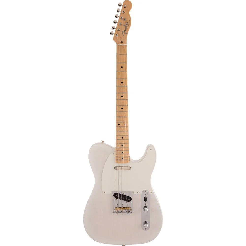 Fender MIJ Heritage '50s Telecaster Maple Fingerboard (White Blonde) Inc Gig Bag