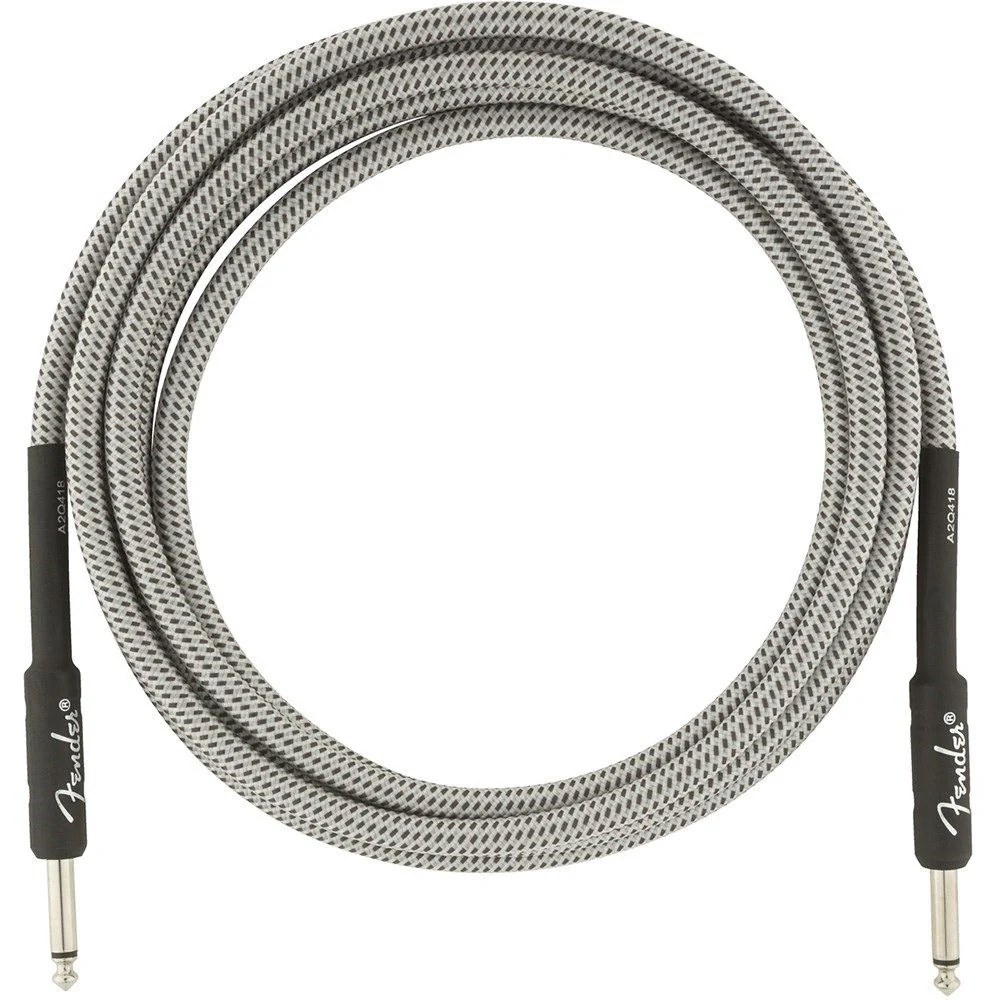Fender Professional Series Instrument Cable - 10' (White Tweed)