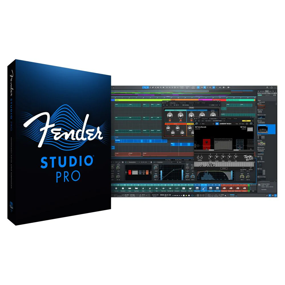 Fender Studio Pro 8 Professional DAW Software Education Edition (eLicense)