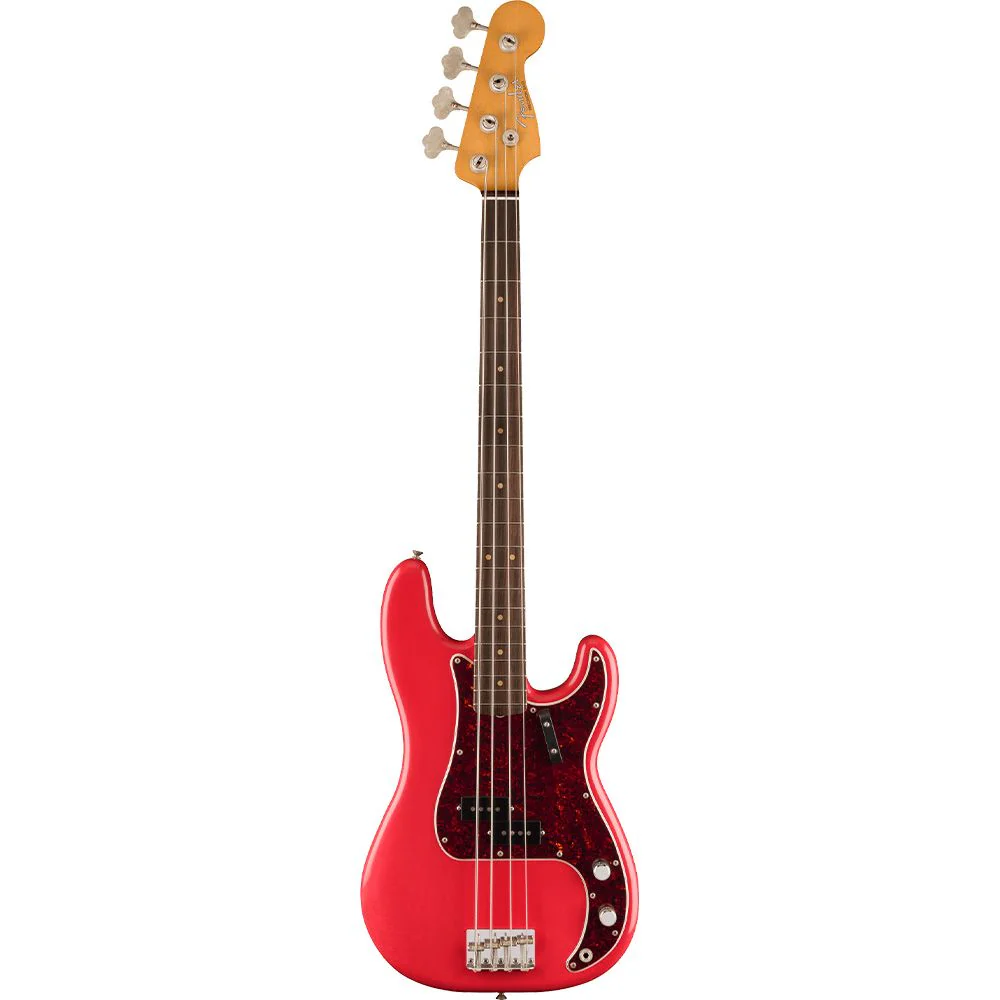 Fender Vintera II Road Worn '60s Precision Bass Rosewood Fingerboard (Fiesta Red)