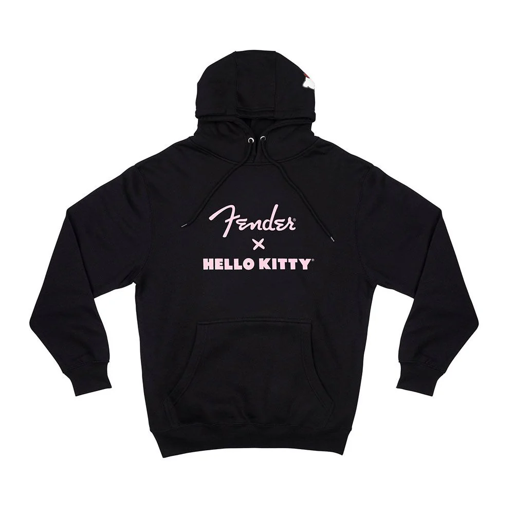 Fender x Hello Kitty Black Logo Hoodie - Large