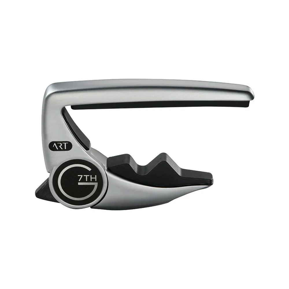G7th Performance 3 6-String Guitar Capo for Classical Guitars (Silver)