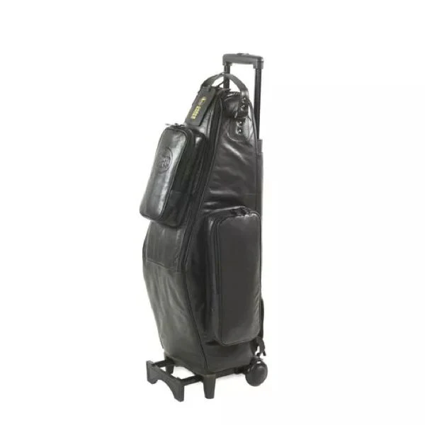 Gard Alto Sax/Soprano Sax Wheelie Gig Bag - Leather Black