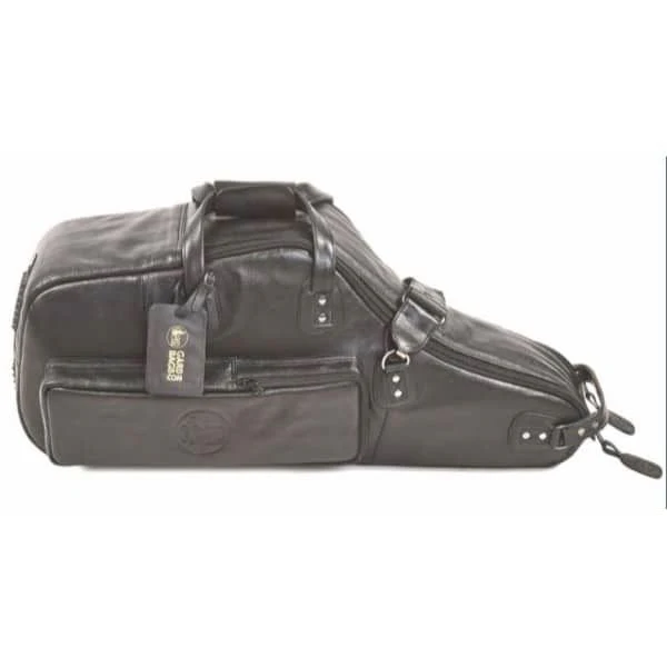 Gard Alto + Sop Double Sax European Model Gig Bag - Leather Black