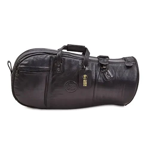 Gard Baritone Horn 9.5" Bell Gig Bag - Leather Black