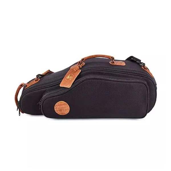 Gard Elite Alto Sax Gig Bag - Synthetic Black w/ Tan Trim