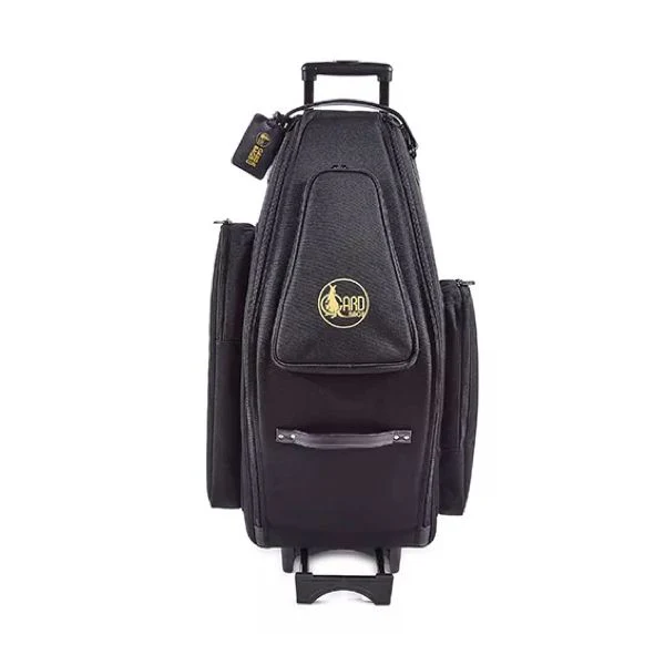 Gard Tenor & Soprano Saxophone Doubler's Wheelie Gig Bag - Synthetic Black