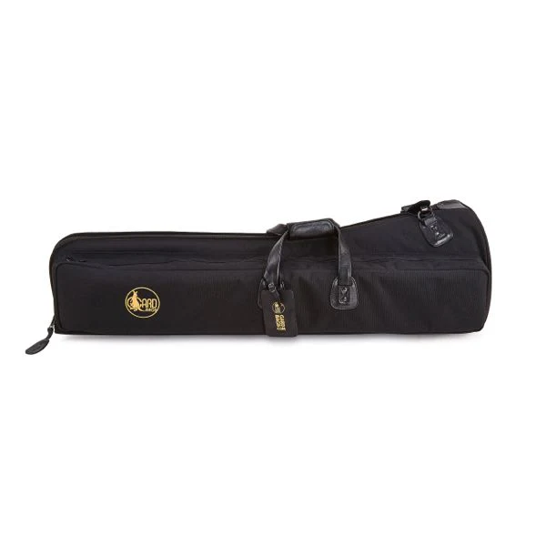 Gard Trombone 8" Bell Gig Bag - Synthetic Black - Slide Compartment Outside