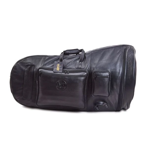 Gard Tuba Bell up to 19.5" Height up to 37" Gig Bag - Leather Black