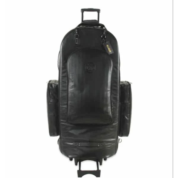 Gard Tuba Small 4/4 Wheelie Gig Bag - Leather Black