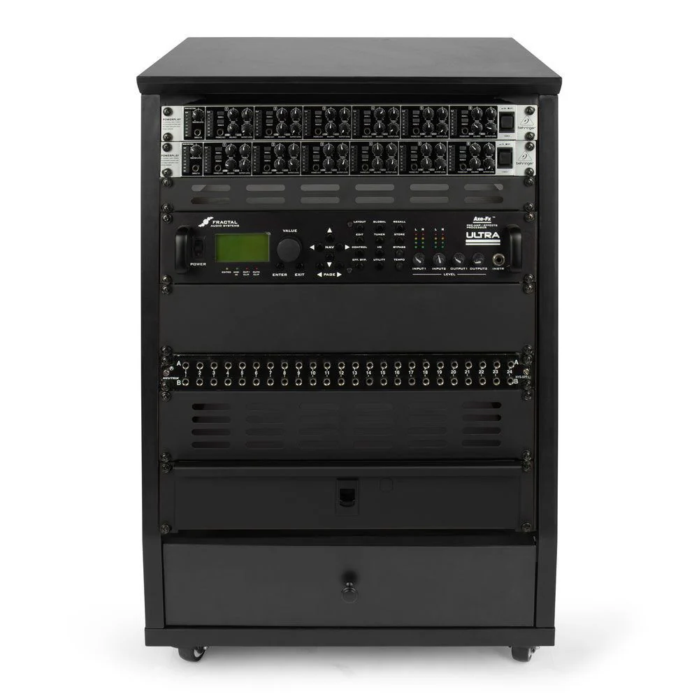 Gator Elite Series Angled 12U Rack (Black)