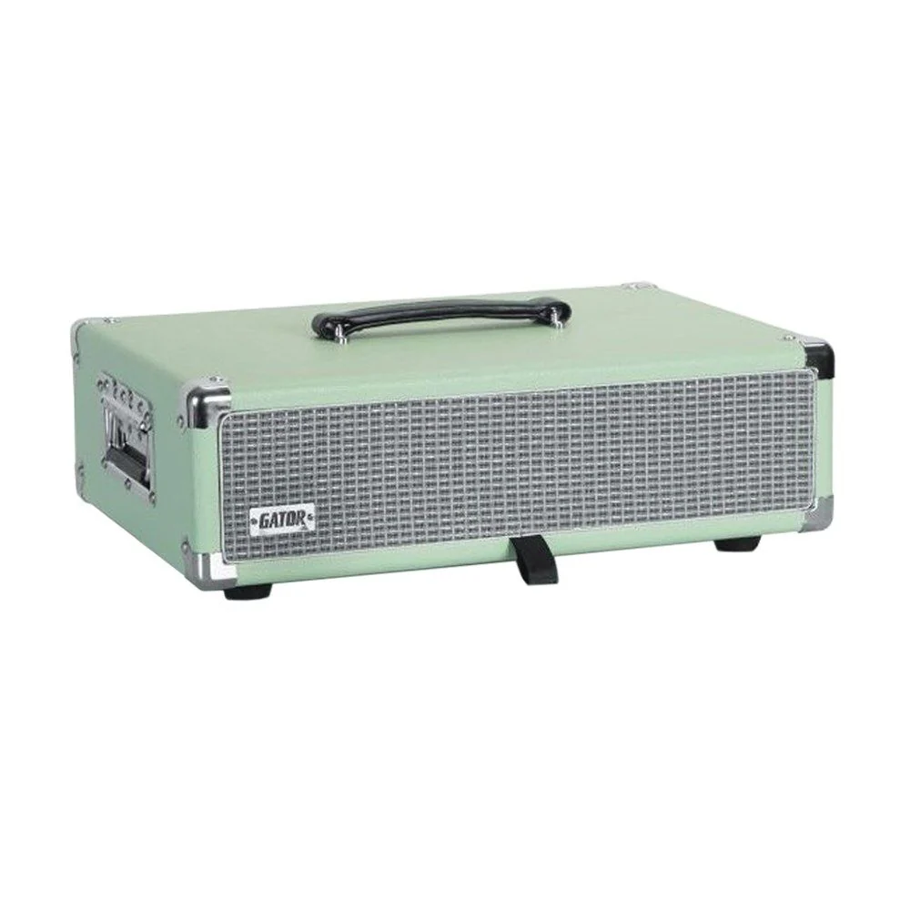 Gator Vintage Amp Vibe Rack Case 2U (Seafoam Green)