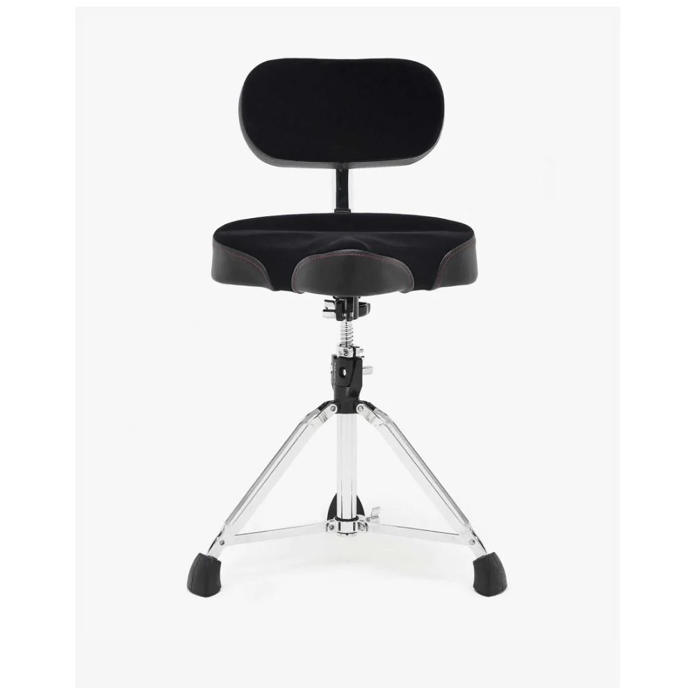 Gibraltar 9608MB Cordura Saddle Seat Drum Throne w/ Adjustable Backrest
