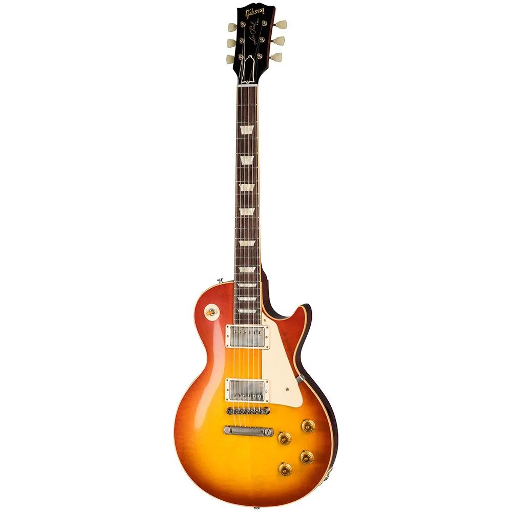 Gibson 1958 Les Paul Standard Reissue (Washed Cherry Sunburst) - Nitro VOS inc Case