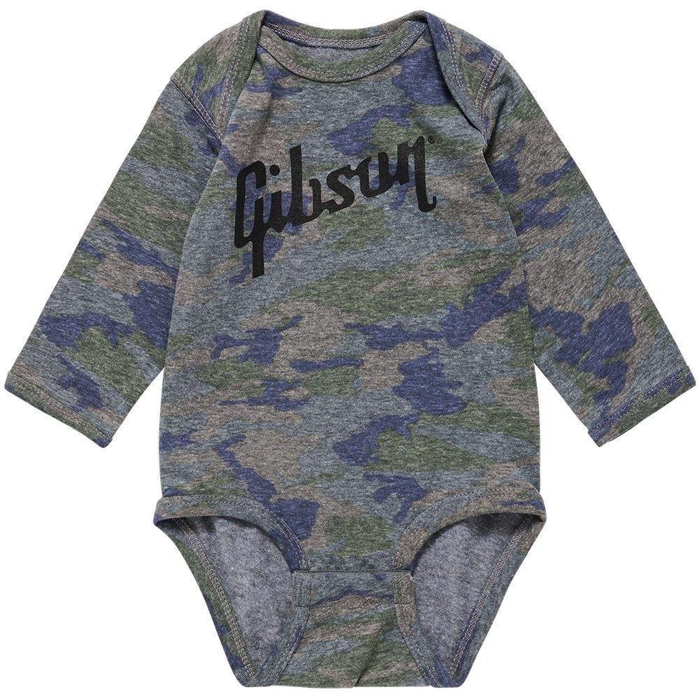 Gibson Camo Baby Onesie (Camo) 6/12M