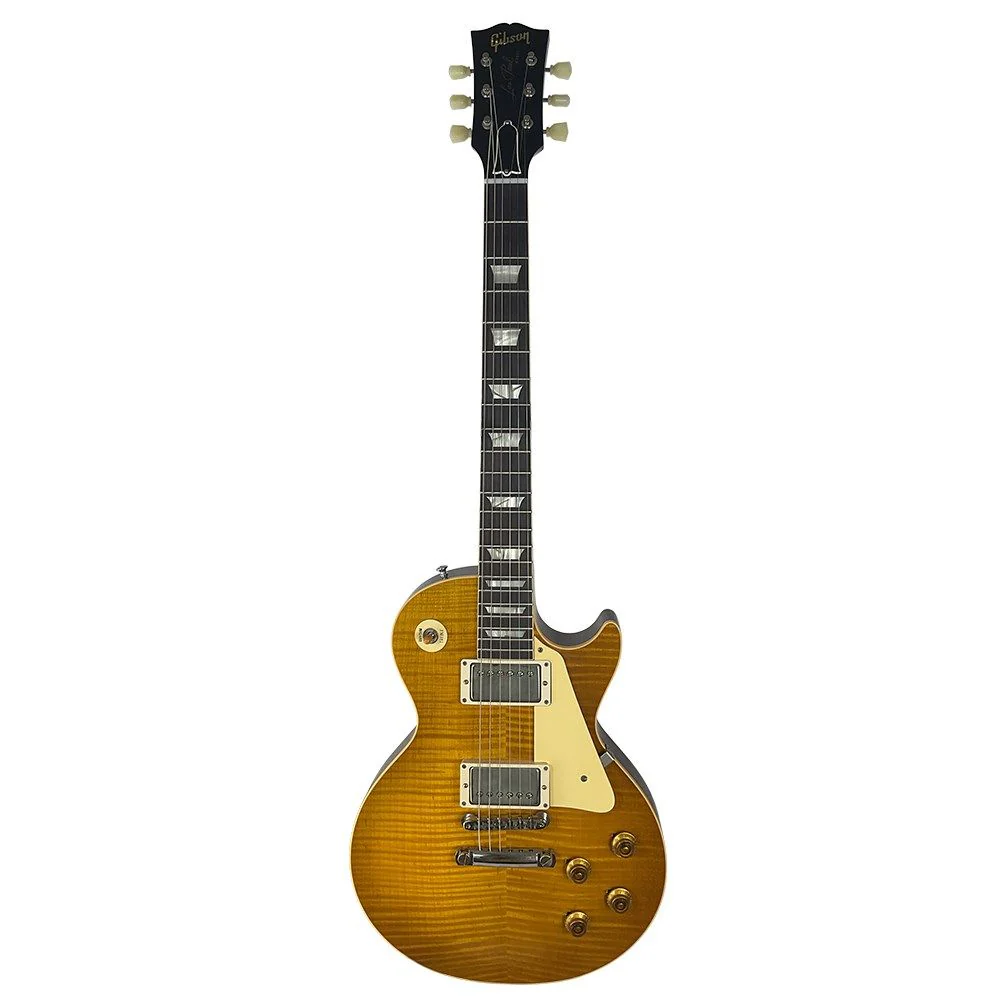 Gibson Custom Shop Handpicked 59' Les Paul Std Ultra Light Back VOS (Dirty Lemon)