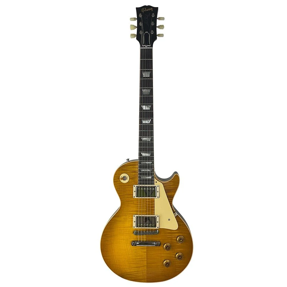 Gibson Custom Shop Handpicked 59' Les Paul Std Ultra Light Back VOS (Dirty Lemon)